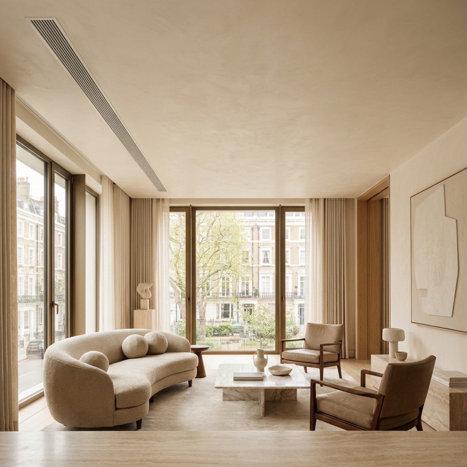 Ducted & concealed systems — illustrative example