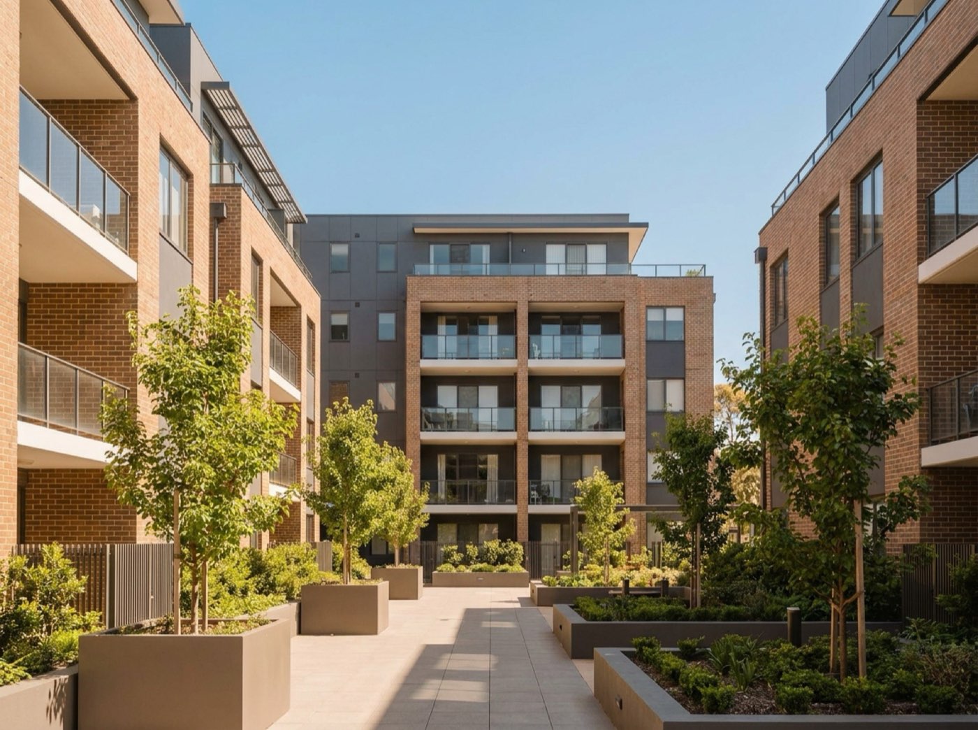 Typical buildings in East London