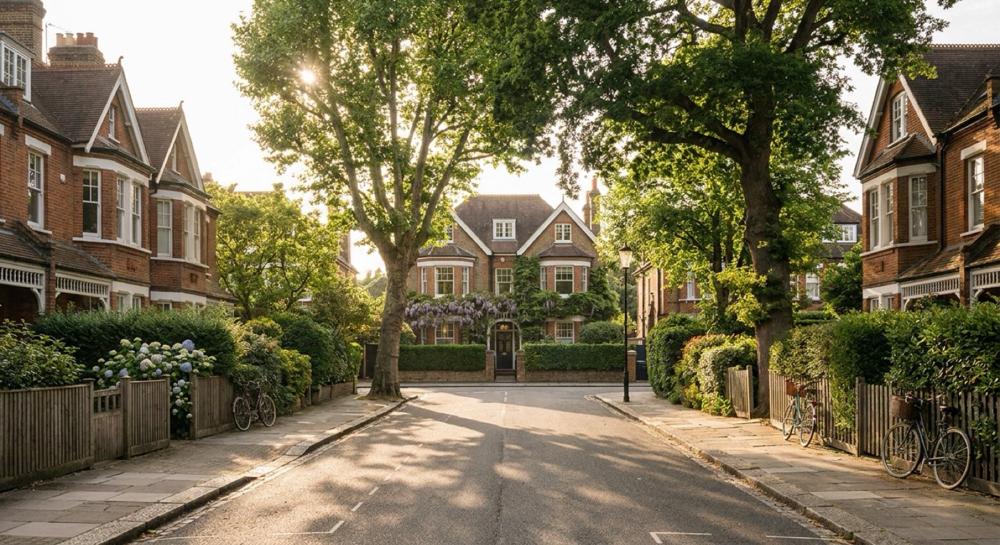 Typical buildings in Richmond
